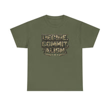 Load image into Gallery viewer, Decide Commit Align Tactical Tee — Military Camouflage Motivational Shirt