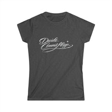 Load image into Gallery viewer, Women's Tee — 'Drink. Empire. Repeat.' Script Graphic
