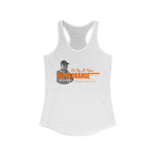 Load image into Gallery viewer, Vibrant Graphic Racerback Tank Top, Women's Fitness Shirt, Wear Orange Awareness Tee - HE HAS A NAME DEMAREA JABREAL JACKSON