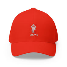 Load image into Gallery viewer, Embroidered Crown Logo Cap — Structured Closed-Back Baseball Hat