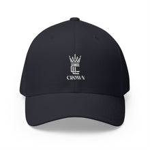 Load image into Gallery viewer, Embroidered Crown Logo Cap — Structured Closed-Back Baseball Hat