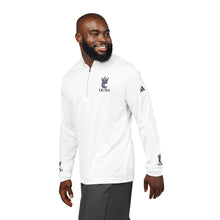 Load image into Gallery viewer, Embroidered Crown Quarter-Zip Pullover
