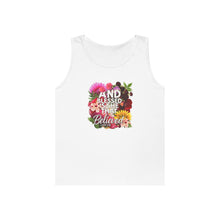 Load image into Gallery viewer, And Blessed She Believed Floral Tank Top