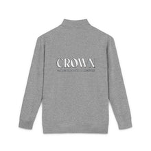 Load image into Gallery viewer, Embroidered Cozy Quarter-Zip Fleece Pullover — Minimal Pocket Cat Design