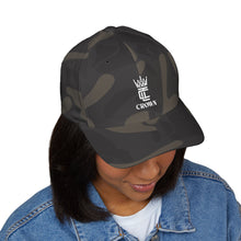 Load image into Gallery viewer, Embroidered Crown Logo Cap — Structured Closed-Back Baseball Hat