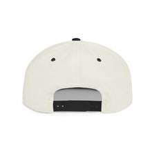 Load image into Gallery viewer, Crown Transportation & Logistics Flat Bill Snapback Hat — White Embroidered Logo Cap