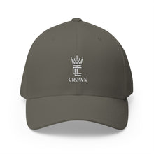 Load image into Gallery viewer, Embroidered Crown Logo Cap — Structured Closed-Back Baseball Hat
