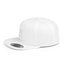 Load image into Gallery viewer, King Crown Flat Bill Snapback Hat — Embroidered Royal Logo Cap