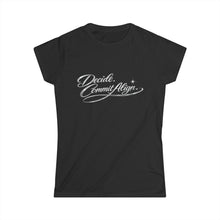 Load image into Gallery viewer, Women's Tee — 'Drink. Empire. Repeat.' Script Graphic