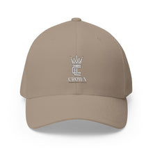 Load image into Gallery viewer, Embroidered Crown Logo Cap — Structured Closed-Back Baseball Hat