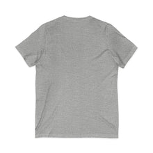 Load image into Gallery viewer, Decide Commit Align Camo V-Neck Tee — Military Motivational Graphic Shirt
