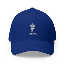 Load image into Gallery viewer, Embroidered Crown Logo Cap — Structured Closed-Back Baseball Hat
