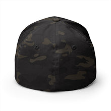 Load image into Gallery viewer, Embroidered Crown Logo Cap — Structured Closed-Back Baseball Hat
