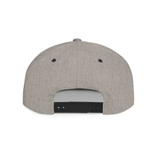 Load image into Gallery viewer, Crown Transportation &amp; Logistics Flat Bill Snapback Hat — White Embroidered Logo Cap
