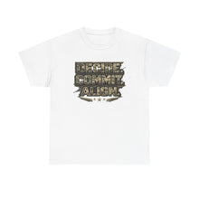 Load image into Gallery viewer, Decide Commit Align Tactical Tee — Military Camouflage Motivational Shirt
