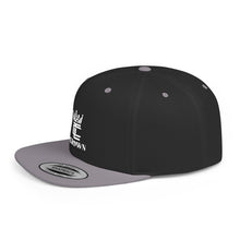 Load image into Gallery viewer, King Crown Flat Bill Snapback Hat — Embroidered Royal Logo Cap

