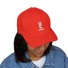 Load image into Gallery viewer, Embroidered Crown Logo Cap — Structured Closed-Back Baseball Hat
