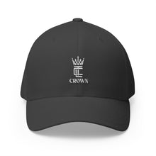 Load image into Gallery viewer, Embroidered Crown Logo Cap — Structured Closed-Back Baseball Hat
